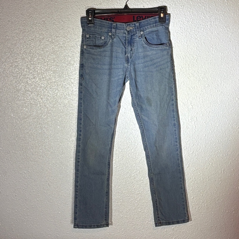 Levi's Denim Blue Straight-Leg Jeans